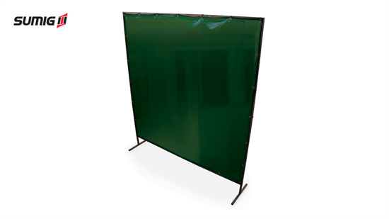 Green Welding Curtain